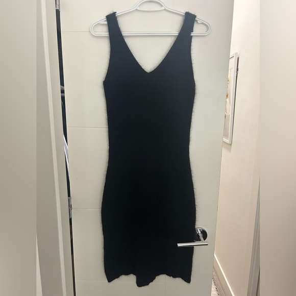 Ralph Lauren Black Bodycon Dress Size Medium - Picture 6 of 6